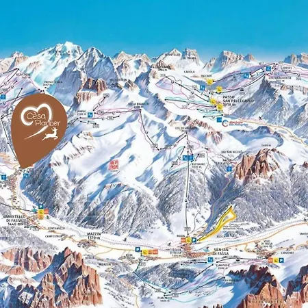 Family Ski-in Ski-out فندق مبيت وإفطار كنازاي